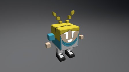 Polly in Wonderland 3D Model