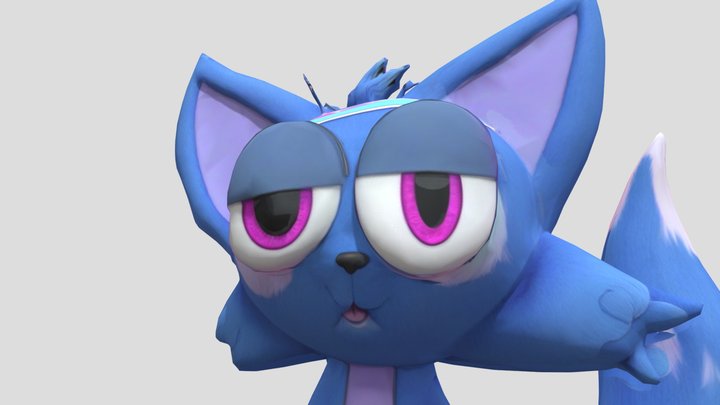 Goob The Fox 3D Model