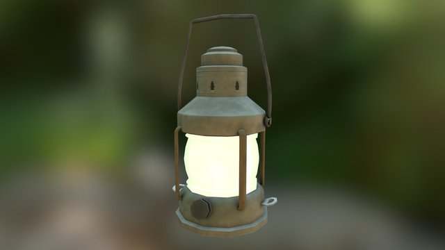 Gas Lantern 3D Model