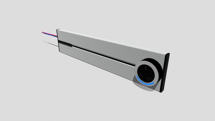 Power Track 3D Model