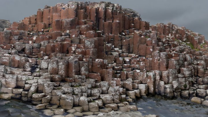 Giant's Causeway 3D Model