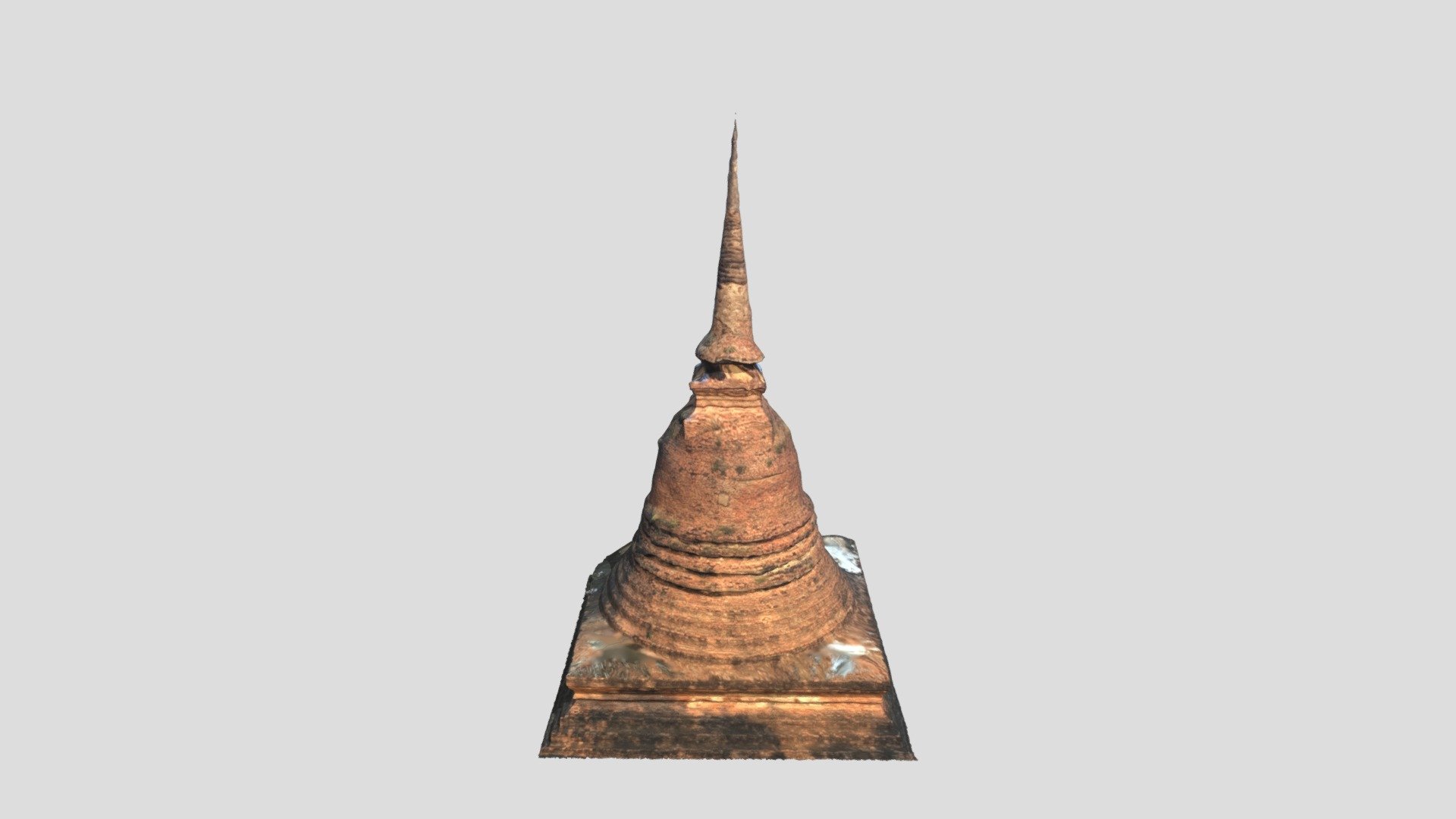 เจดีย์ประธาน วัดสระศรี สุโขทัย