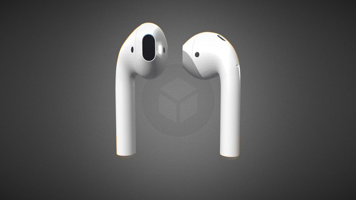 Apple AirPods for Element 3D 3D Model