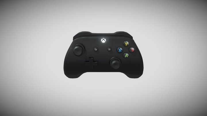 Xbox Controller 3D Model