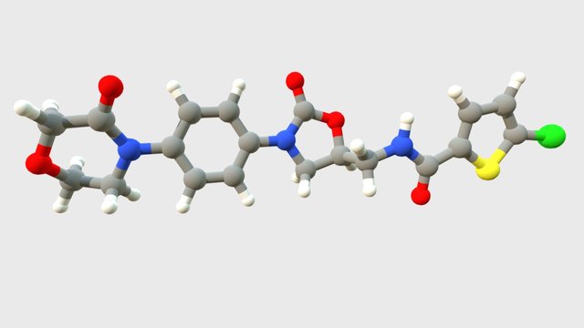 Rivaroxaban (Xarelto®) 3D Model