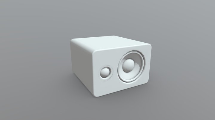 Speaker 3D Model