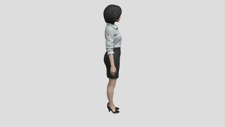 Zombie Woman by Tripo – Modello 3D gratuito STL