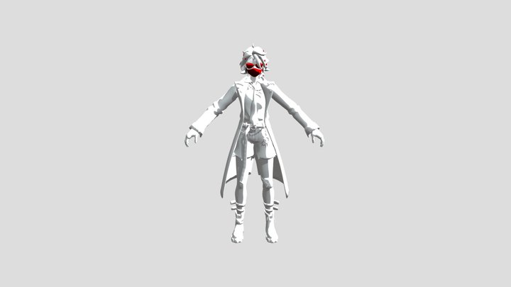 Joni the red Fortnite 3D Model