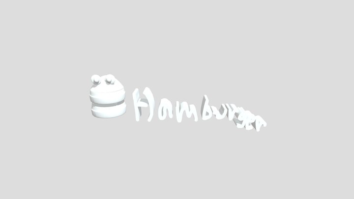Hamburger 3D Model