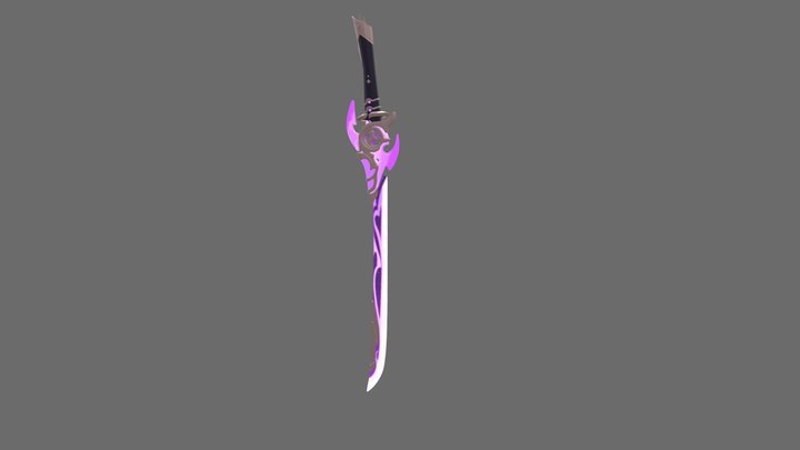Mist Splitter - Genshin Impact 3D Model