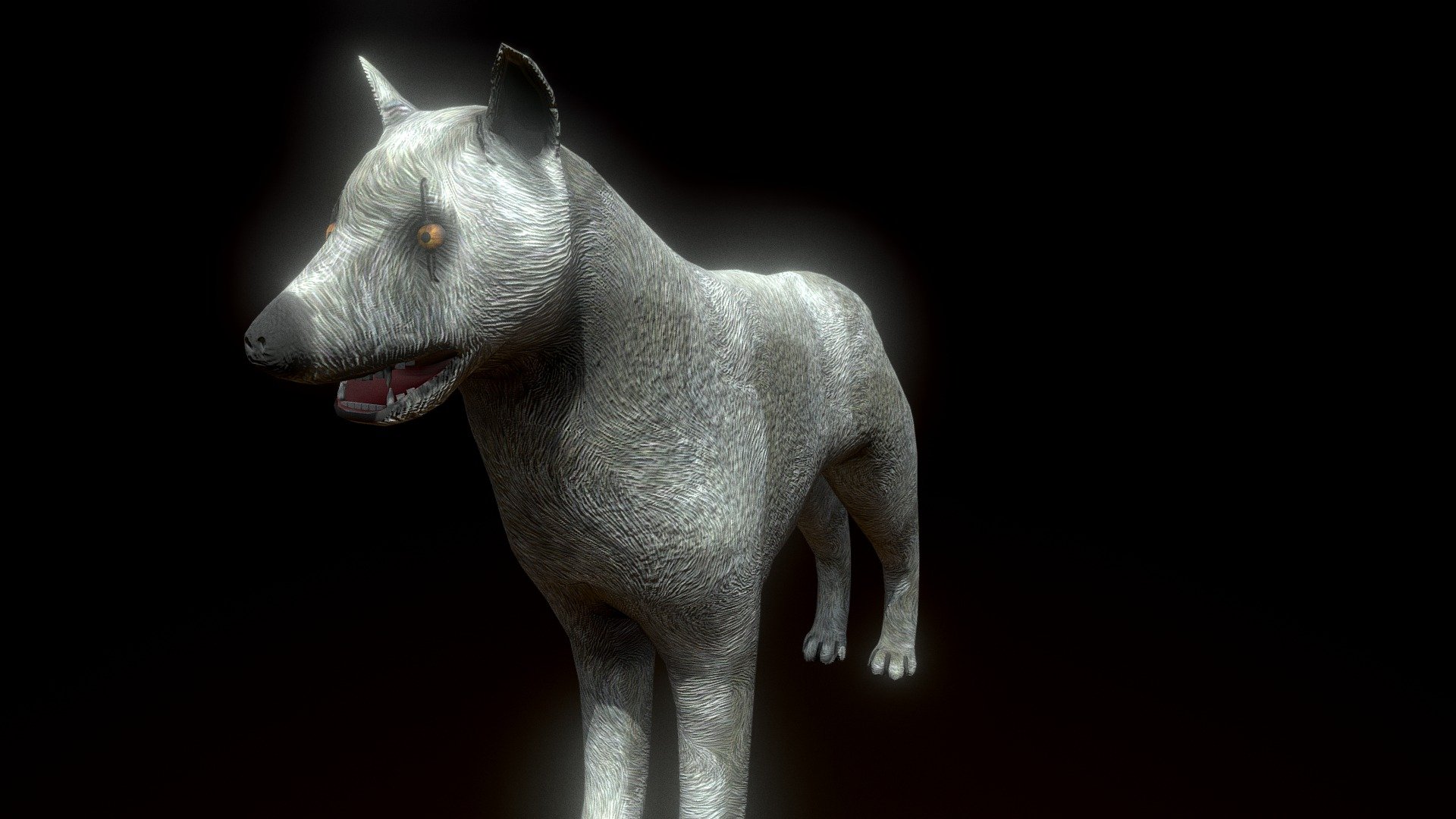 volf (free animals) - Download Free 3D model by FrodaJan [b1bd4a3