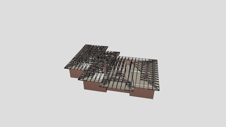 Эскиз кровли 3D Model