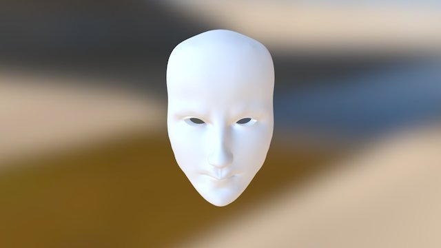 Masque Boté 3D Model