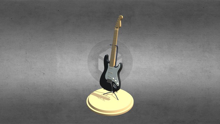 guitar 3D Model