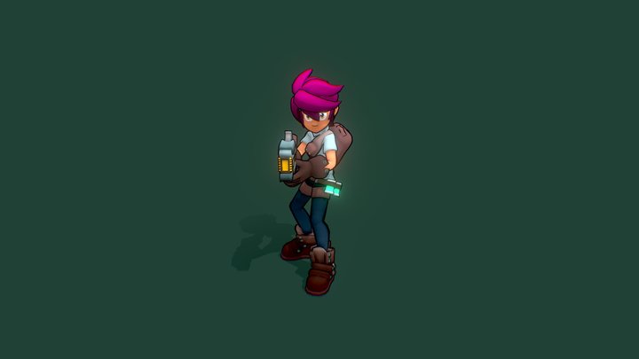 Shooter Boy 3D Model