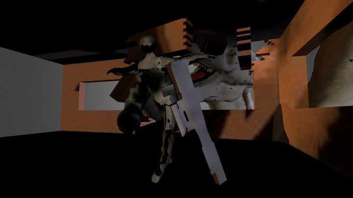 Dino-titan 3D Model