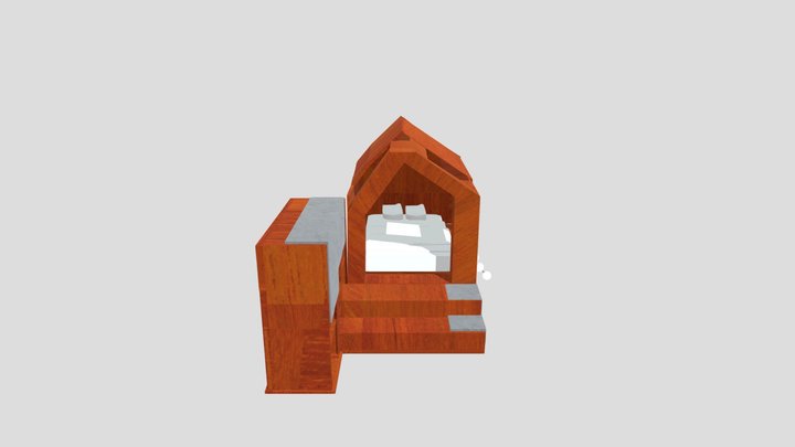 проект шкаф-кровать 3D Model