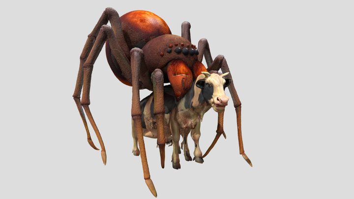 Bovine Widow - spider – Gratis 3D-model STL