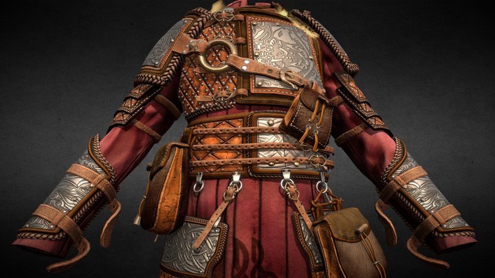 Viking's Armor 3D Model
