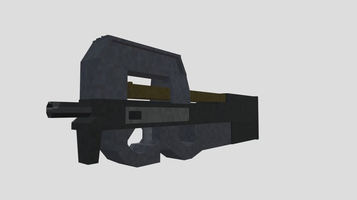 P90 - Minecraft 3D Model