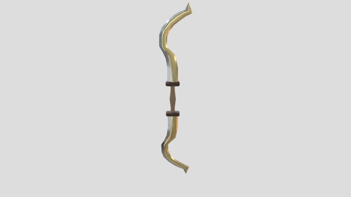 Fantasy Bow 3D Model