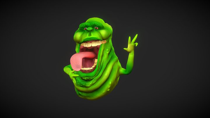 Slimer GhostBusters 3D Model