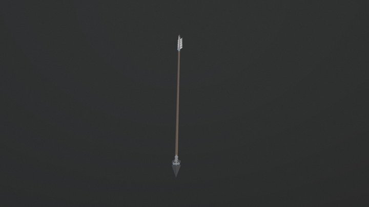 Fantasy Arrow 3D Model