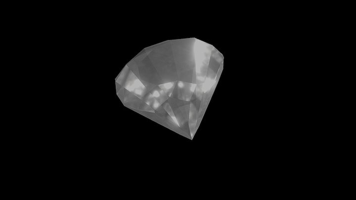Round Diamond 3D Model