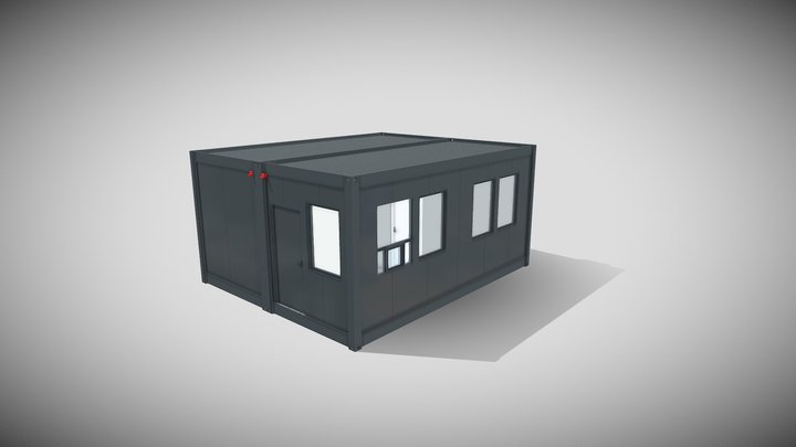 Container 6000mm X 5000mm 3D Model