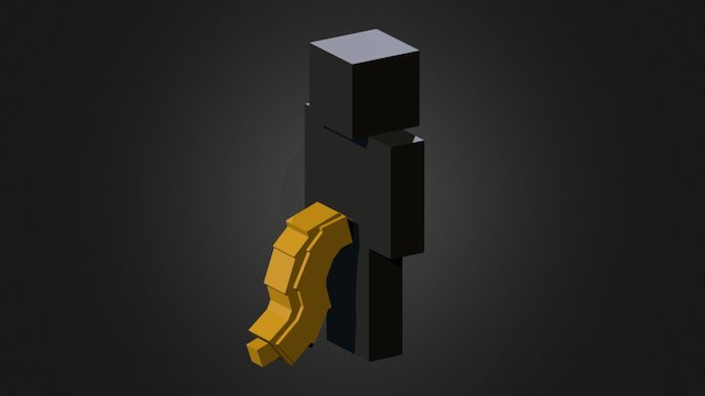 tail Wolf \ dog \ fox \ and the like (Java) 3D Model