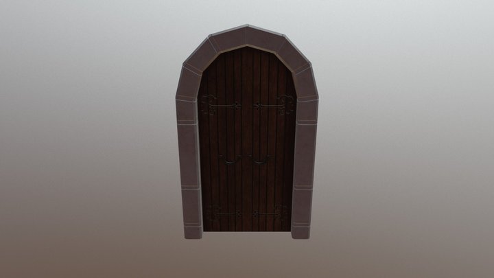 Manor Doorway 3D Model