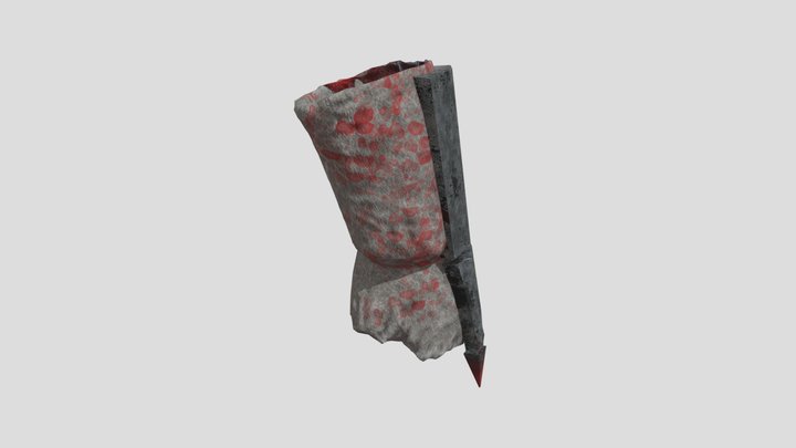 Homemade Metal Gauntlet 3D Model