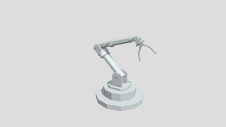 Will G Robot Arm Anim 3D Model