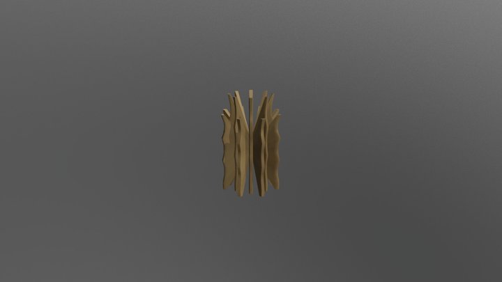 Folder Assignment - Withered Bush 3D Model