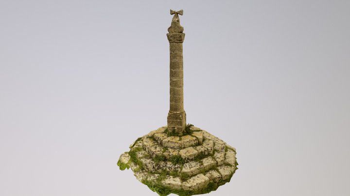 Colonna Guarini a Giuliano di Lecce - Italy 3D Model