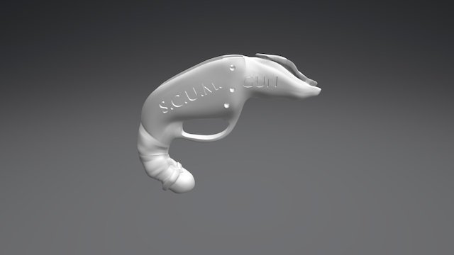 S.C.U.M. Gun 3D Model