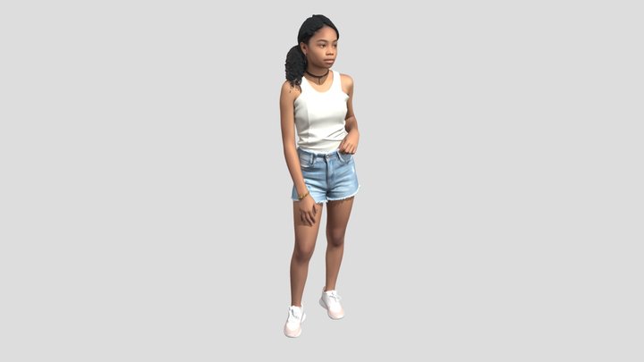 Casual Summer Look – Modelo 3D gratuito STL