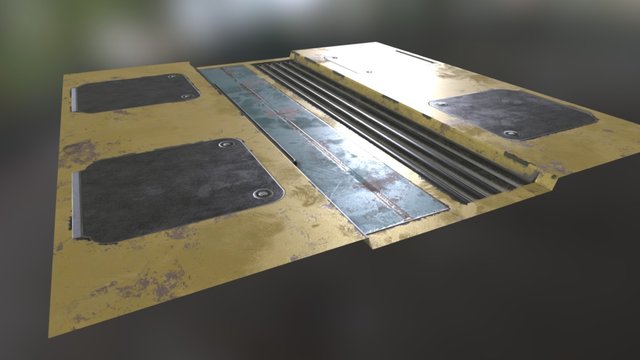 Sci Fi Corridor Flooring – Modèle 3D gratuit STL