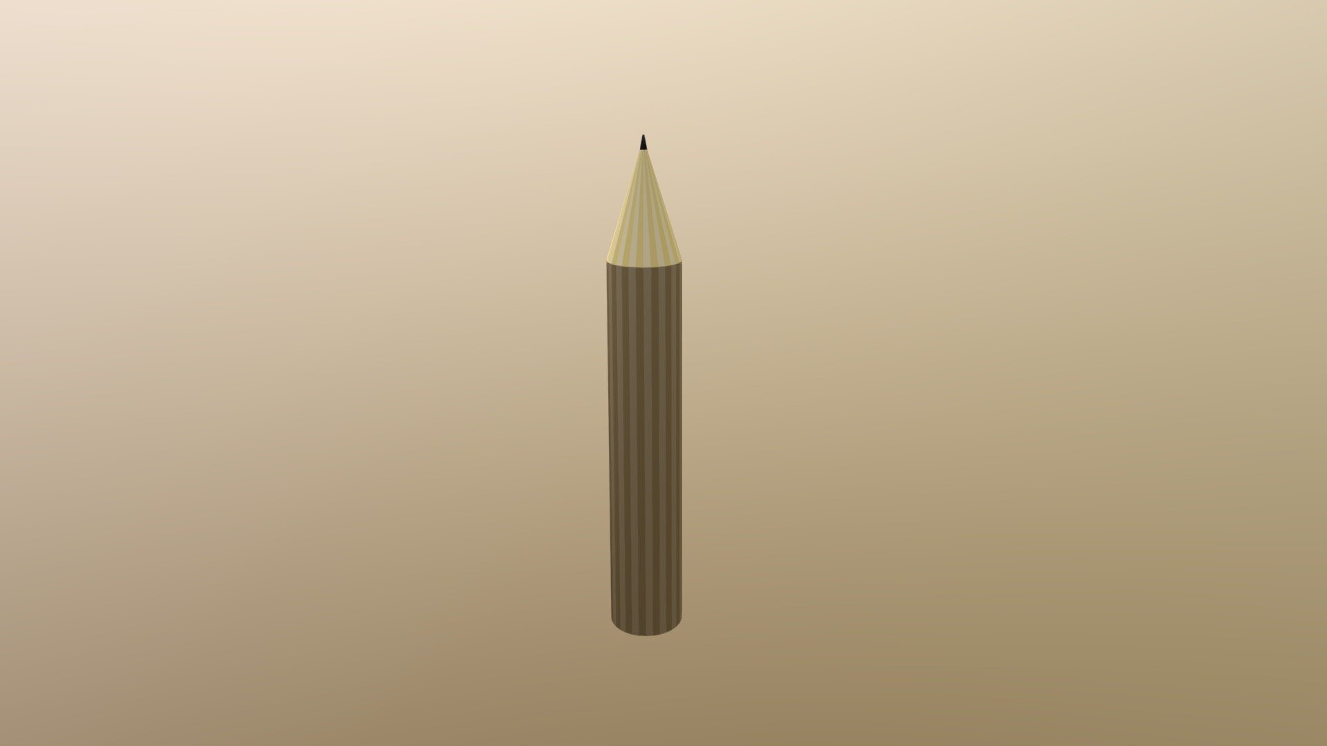 BASIC Lowpoly Pencil