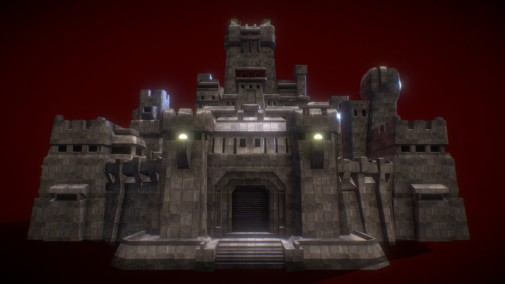 Sci-fi Mega Castle by Jungle Jim