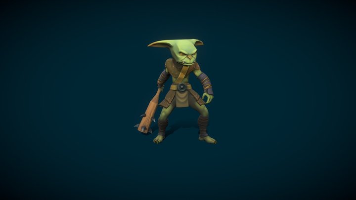 Goblin ( 2 skin, 7 animations ) 3D Model