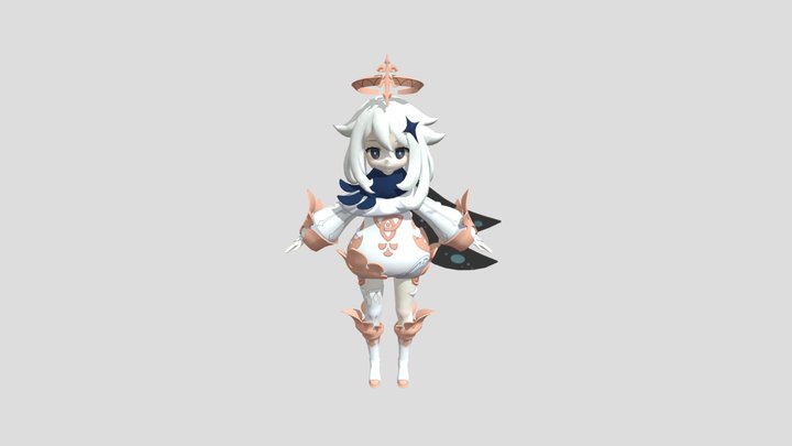 Inverse Yoshino Kawaii Date A Live 3D Model