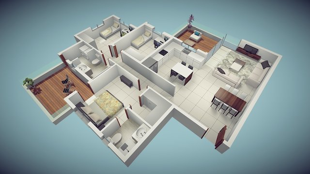 Clear View 300-O 3D Model