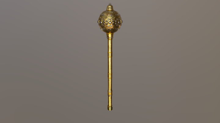 presidential mace 3D Model