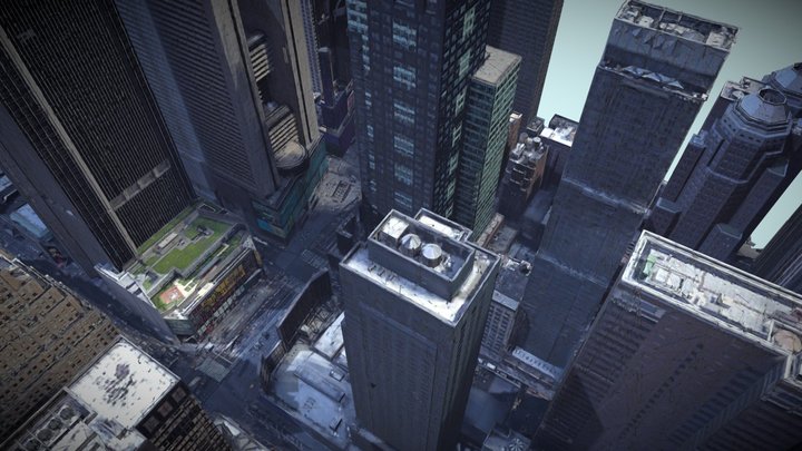 Times Square, New York City, NY, USA 3D Model