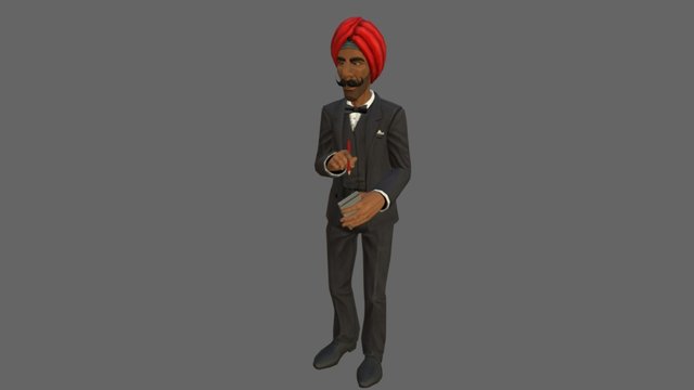 2013: Die Drei ??? Unter Verdacht: Rahul 3D Model