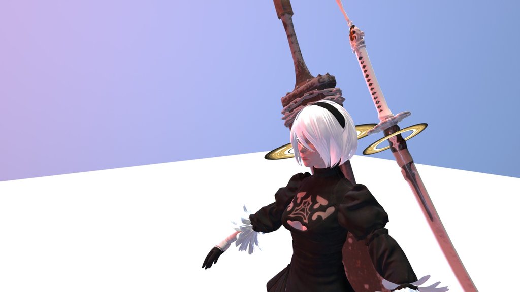 2B IK rigged
