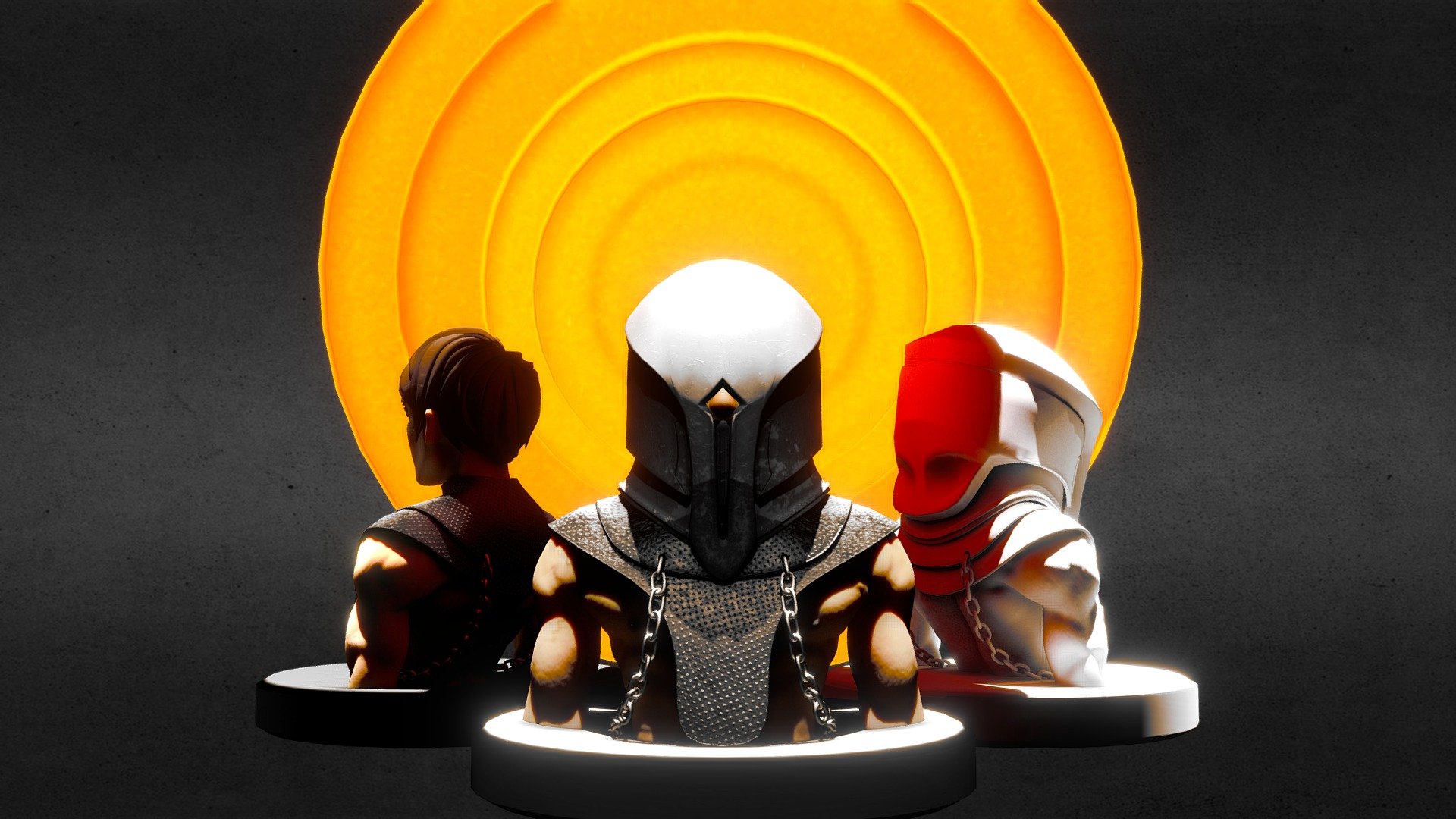 Desert Warrior 3D model by JiHoBoBN (bbbjihwan) [b1d00dc] Sketchfab