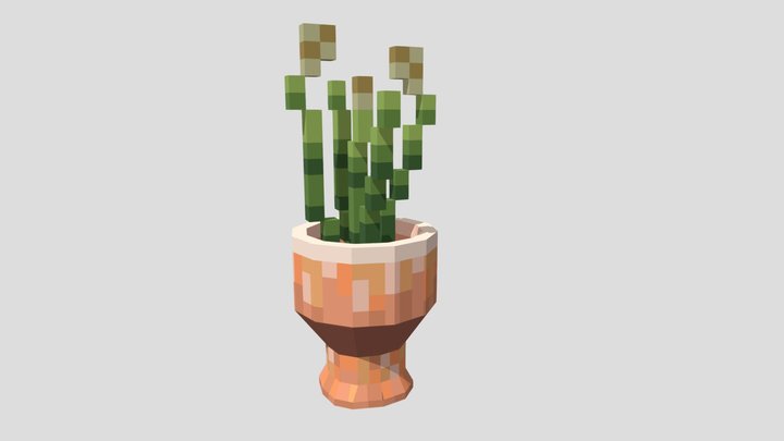 Potted Plant 3D Model