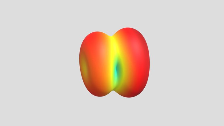 PIFA Radiation Pattern 3D Model